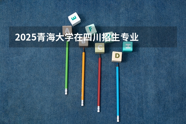 2025青海大学在四川招生专业