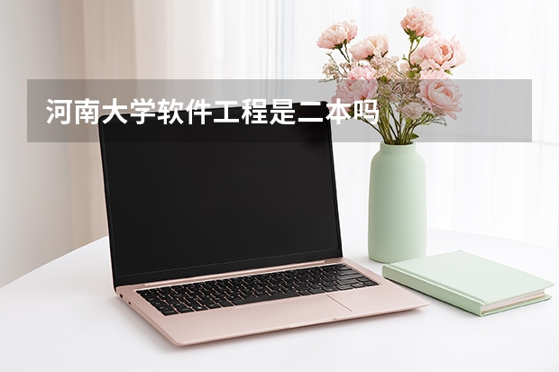 河南大学软件工程是二本吗