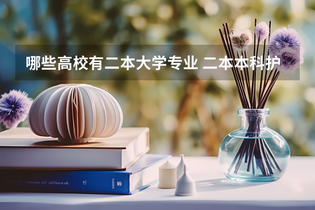 哪些高校有二本大学专业 二本本科护理院校有哪些