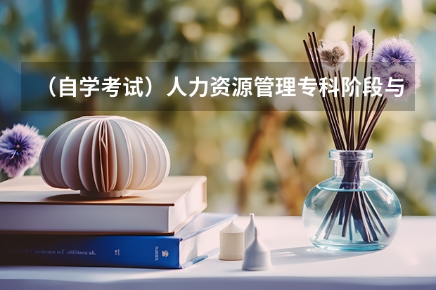 （自学考试）人力资源管理专科阶段与本科阶段都有哪些科目？望分别列出详细的科目！