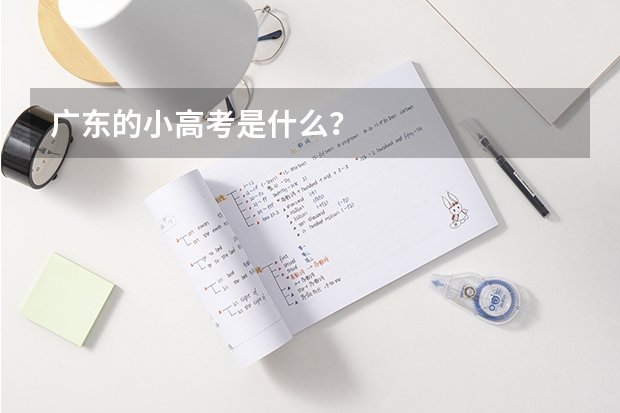广东的小高考是什么？