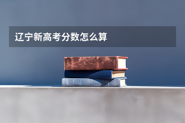 辽宁新高考分数怎么算