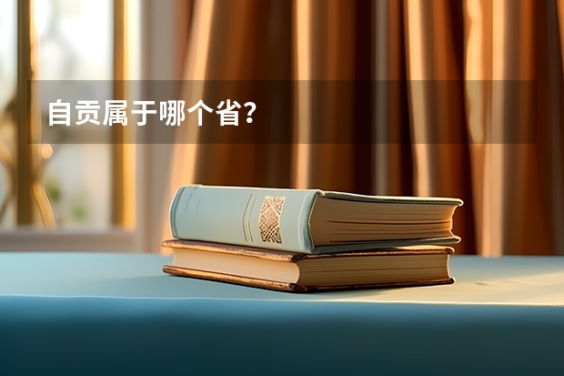 自贡属于哪个省？