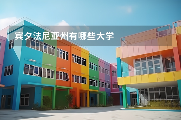 宾夕法尼亚州有哪些大学
