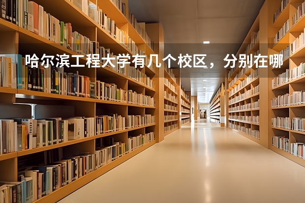 哈尔滨工程大学有几个校区，分别在哪里？