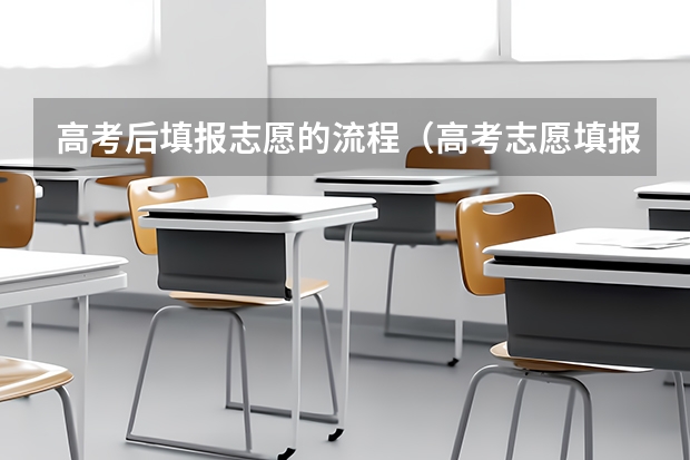 高考后填报志愿的流程（高考志愿填报的具体操作流程是怎样的）
