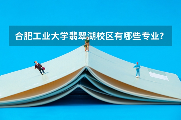 合肥工业大学翡翠湖校区有哪些专业？