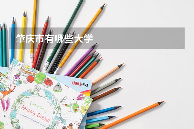 肇庆市有哪些大学