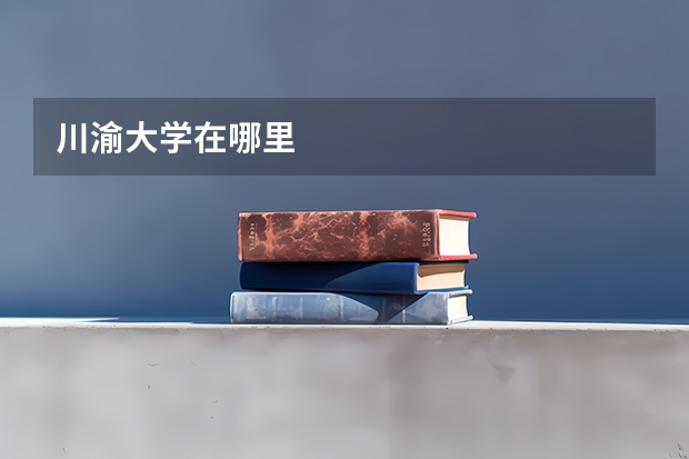 川渝大学在哪里