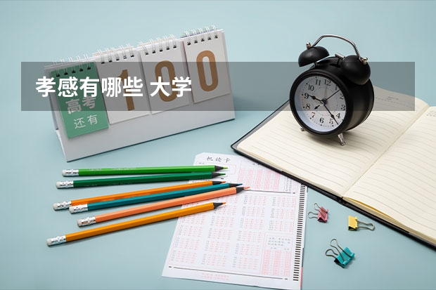 孝感有哪些 大学