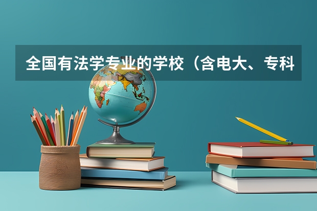 全国有法学专业的学校(含电大、专科、函授)最好给院系名称(全国各高校法学院民商法的排名)