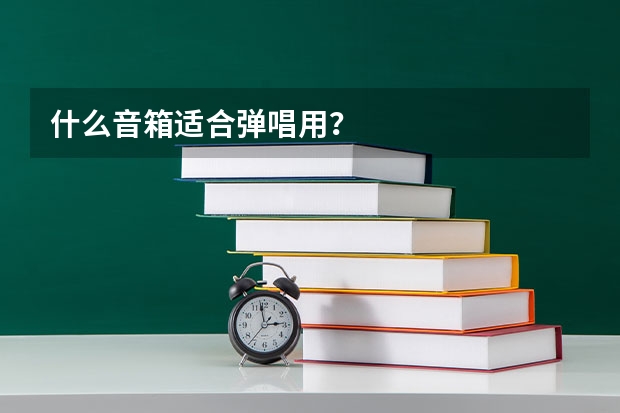 什么音箱适合弹唱用？