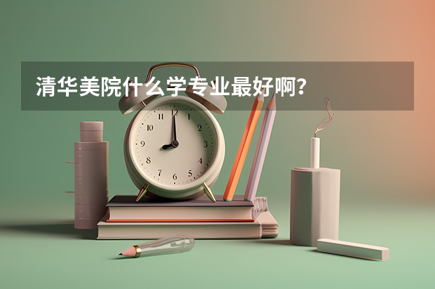 清华美院什么学专业最好啊？