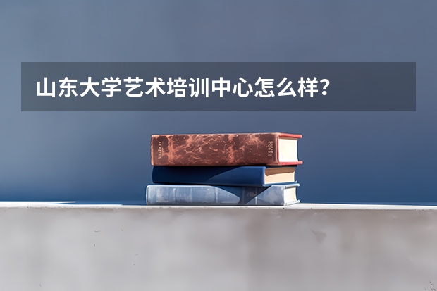 山东大学艺术培训中心怎么样？