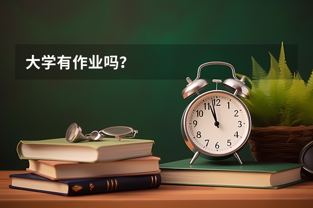 大学有作业吗？
