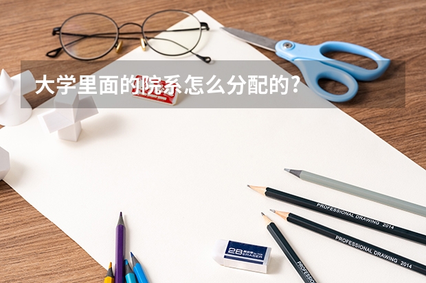 大学里面的院系怎么分配的?