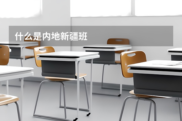 什么是内地新疆班