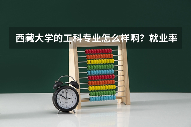 西藏大学的工科专业怎么样啊？就业率高么？