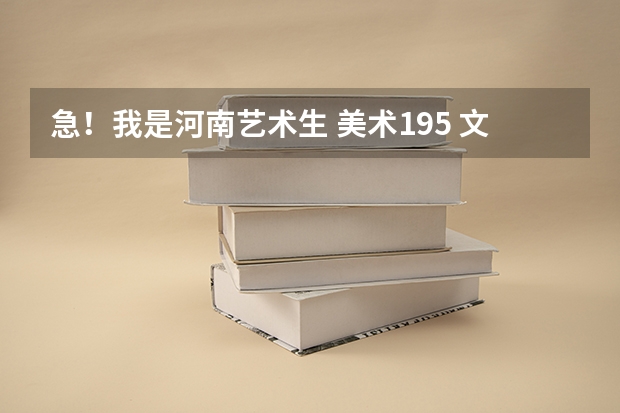 急！我是河南艺术生 美术195 文化319 第一志愿报考 湛江师范学院 录取希望大吗？