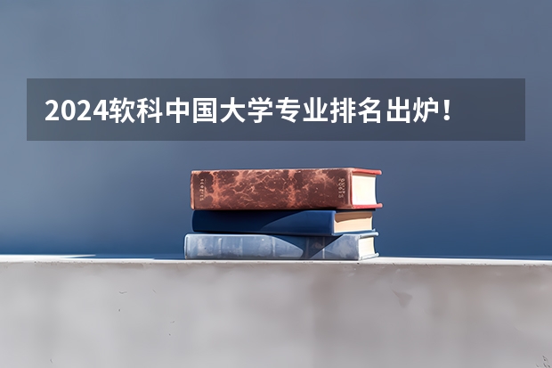 2024软科中国大学专业排名出炉！国内第一的建筑学、城乡规划、风景园林花落谁家？（城乡规划专业大学排名）