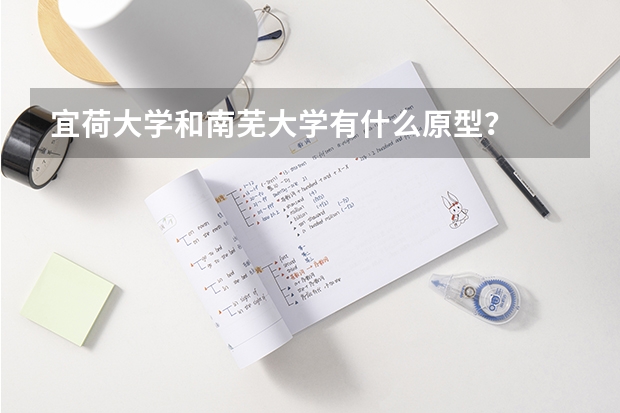 宜荷大学和南芜大学有什么原型？