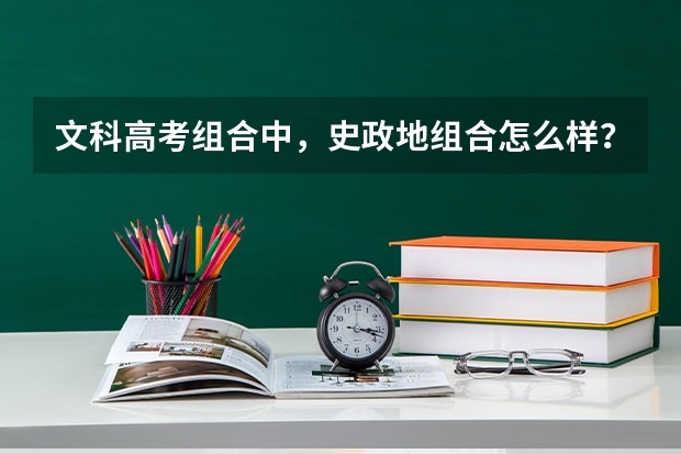 文科高考组合中，史政地组合怎么样？