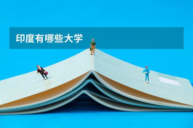 印度有哪些大学
