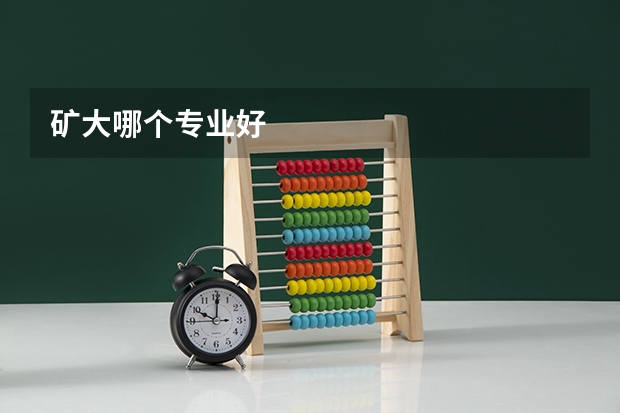 矿大哪个专业好