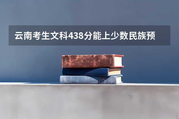 云南考生文科438分能上少数民族预科班吗？