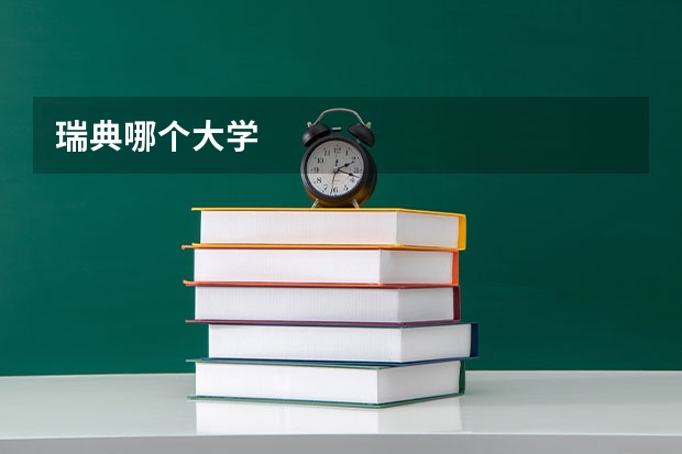 瑞典哪个大学