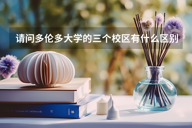 请问多伦多大学的三个校区有什么区别啊？