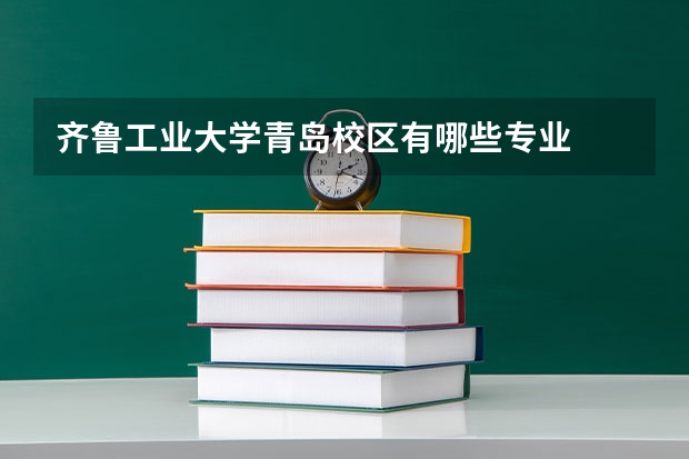 齐鲁工业大学青岛校区有哪些专业