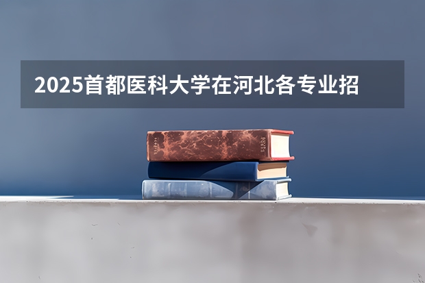 2025首都医科大学在河北各专业招生多少人