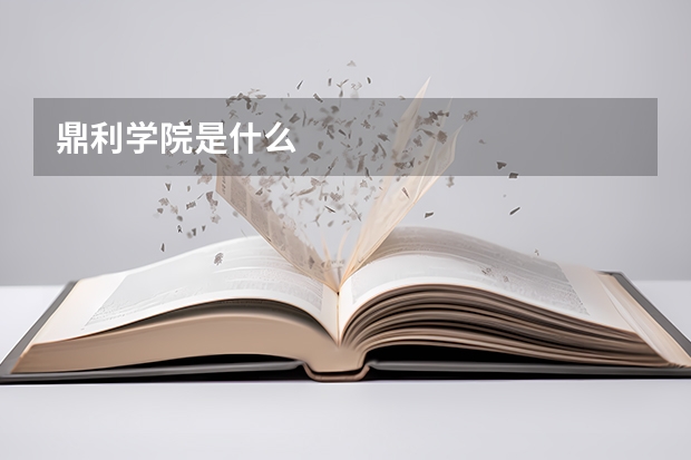 鼎利学院是什么