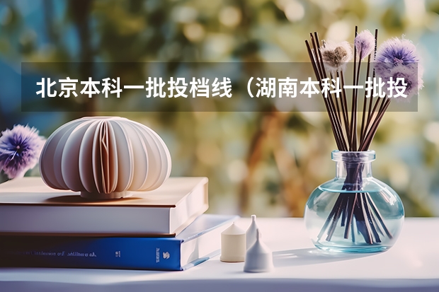 北京本科一批投档线（湖南本科一批投档线出炉）