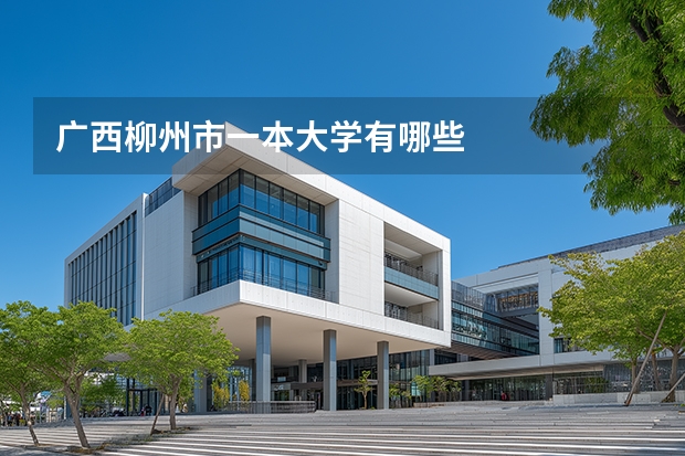 广西柳州市一本大学有哪些