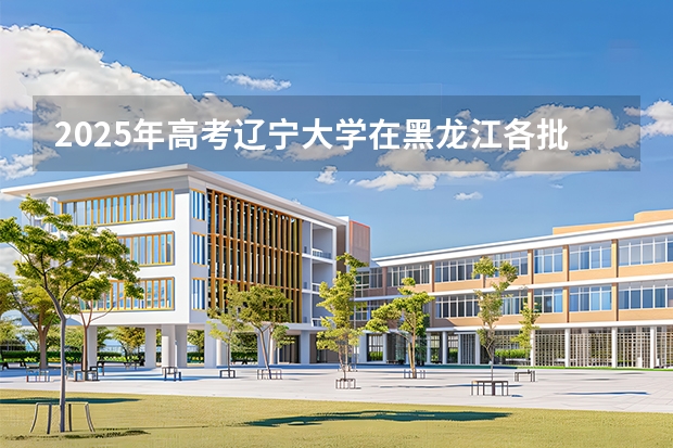 2025年高考辽宁大学在黑龙江各批次选科要求
